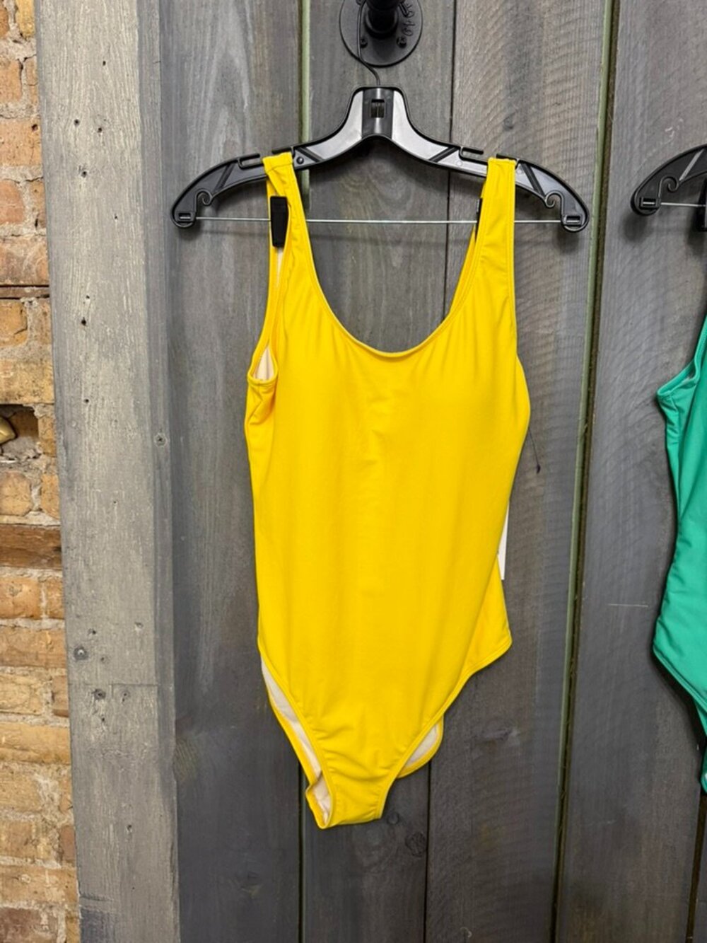 Nicole Miller Studio 1 PC Swimsuit w/ Scoop Back Women's Size L